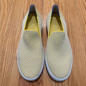 Rothy’s Sunshine Honeycomb Slip on Sneakers in Size 9